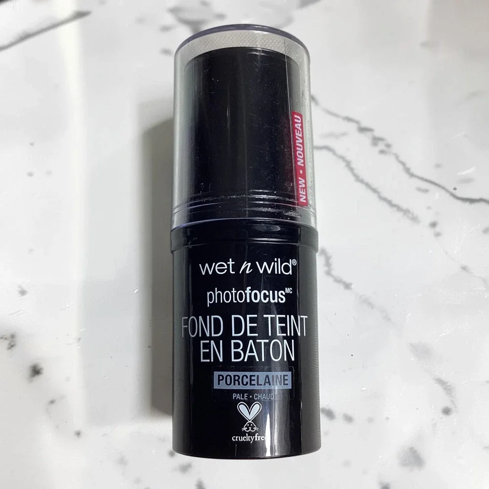 Wet n Wild Photo Focus Stick Foundation 848A Porcelain Fair Warm 0.42oz Vegan